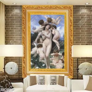 Tranh vẽ thiên thần file gốc