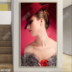 Tranh người mẫu đẹp SP6816