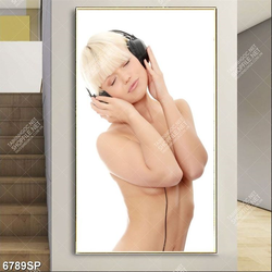Tranh người mẫu khỏa thân gợi cảm SP6789