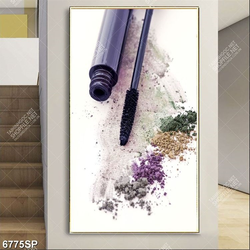 Tranh mascara và bột màu