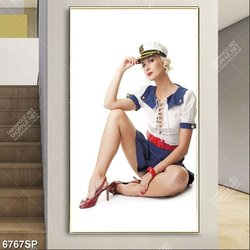 Tranh cô gái xinh đẹp SP6767