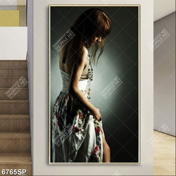 Tranh cô gái trẻ đẹp SP6765