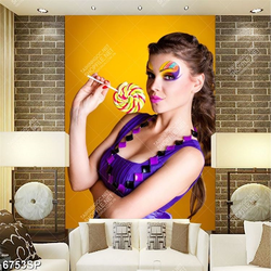 Tranh người mẫu make up nghệ thuật SP6753