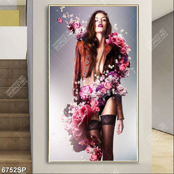 Tranh người mẫu đẹp SP6752