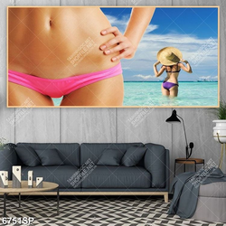 Tranh người mẫu bikini SP6751