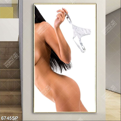 Tranh người mẫu khỏa thân SP6745