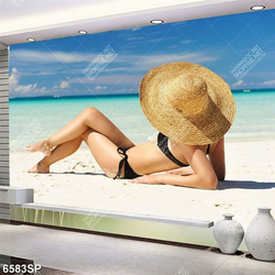 Tranh người mẫu bikini SP6583