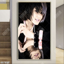 Tranh người mẫu đẹp SP6578