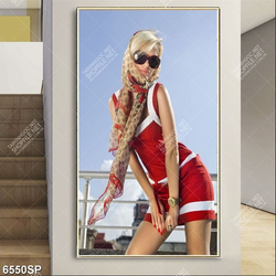 Tranh người mẫu đẹp SP6550