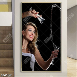 Tranh người mẫu đẹp SP6545