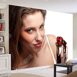 Tranh cô gái xinh đẹp SP6544