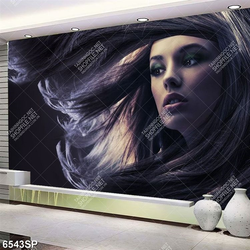 Tranh người mẫu tóc đẹp SP6543