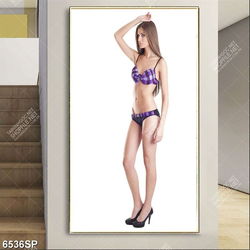 Tranh người mẫu mặc bikini SP6536