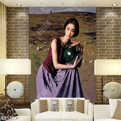 Tranh thiếu nữ ôm bình gốm SP6513