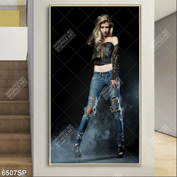 Tranh cô gaí trẻ đẹp SP6507