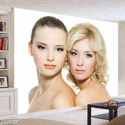 Tranh hai gương mặt xinh đẹp SP6506