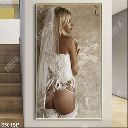 Tranh cô dâu sexy SP6501