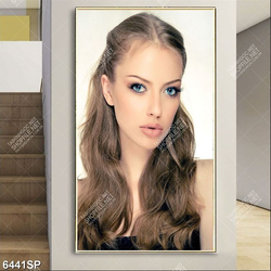 Tranh người mẫu xinh đẹp SP6441