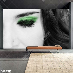 Tranh đôi mặt make up nghệ thuật SP6478