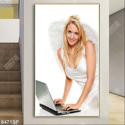 Tranh cô gái xinh đẹp SP6471