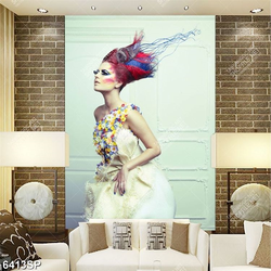 Tranh người mẫu tóc đẹp SP6413