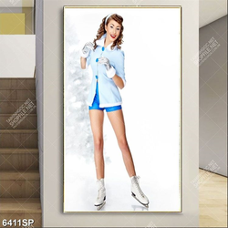 Tranh cô gái trẻ đẹp SP6411