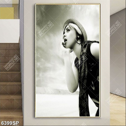Tranh cô gái đẹp SP6399