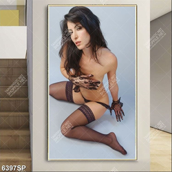Tranh người mẫu khỏa thân nghệ thuật SP6397