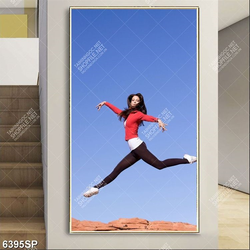 Tranh cô gái trẻ SP6395