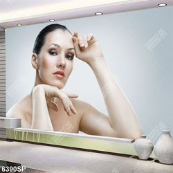 Tranh gương mặt đẹp không tì vết SP6390