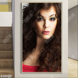 Tranh người mẫu xinh đẹp SP6389