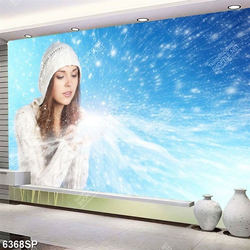 Tranh nghệ thuật cô gái trẻ đẹp SP6368