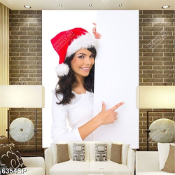 Tranh cô gái bên bức tường trắng SP6354