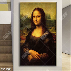 Tranh sơn dầu nàng Mona Lisa