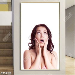 Tranh cô gái xinh đẹp SP6337