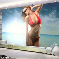 Tranh người mẫu bikini gợi cảm SP6084