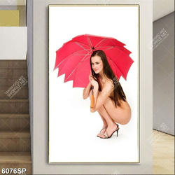 Tranh người mẫu khỏa thân nghệ thuật SP6076