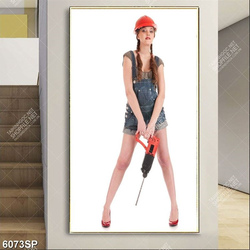 Tranh cô gái trẻ SP6073