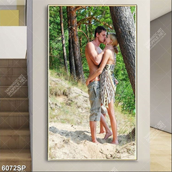 Tranh cặp đôi hôn nhau SP6072