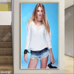 Tranh cô gái xinh đẹp SP6045