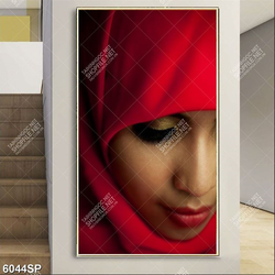 Tranh cô gái trùm khăn đỏ