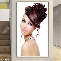 Tranh người mẫu tóc SP6043