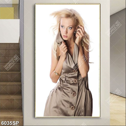 Tranh cô gái xinh đẹp SP6035