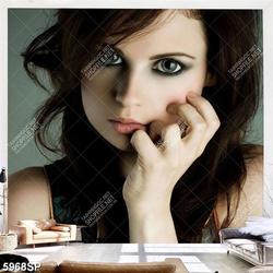 Tranh cô gái xinh đẹp SP5968