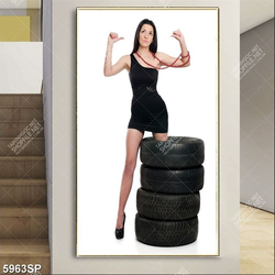 Tranh người mẫu xinh đẹp SP5963