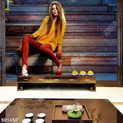 Tranh cô gái trẻ SP5914