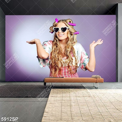 Tranh cô gái tóc vàng SP5912