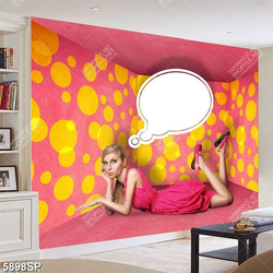 Tranh cô gái trẻ SP5898