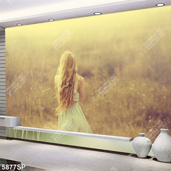 Tranh cô gái tóc vàng SP5877