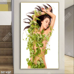 Tranh người đẹp khỏa thân nghệ thuật SP5874